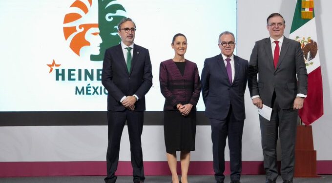 Heineken construirá planta cervecera en Yucatán con inversión de 2,750 mdd