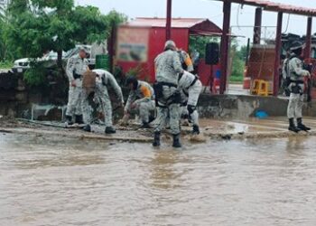 Activan Plan DN-III-E en Guerrero por lluvias de tormenta “Dalila”