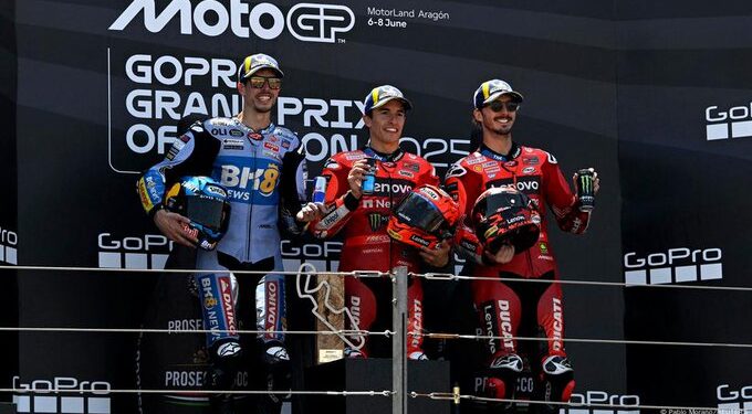 Marc Márquez gana el GP de Aragón y amplía su ventaja en el campeonato de MotoGP