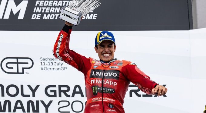 Marc Márquez se impone en Alemania y lidera con fuerza el Mundial