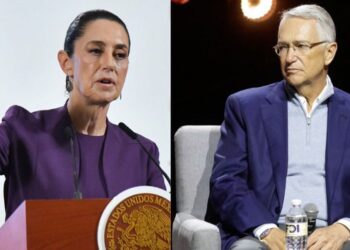 Claudia Sheinbaum condena ataques de Salinas Pliego a periodistas