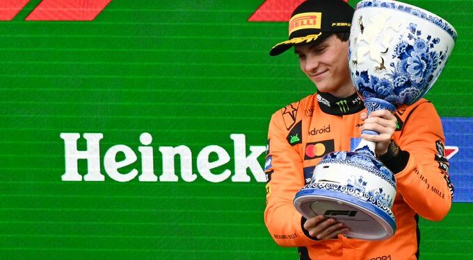 Oscar Piastri refuerza su liderato tras victoria en el GP de Países Bajos