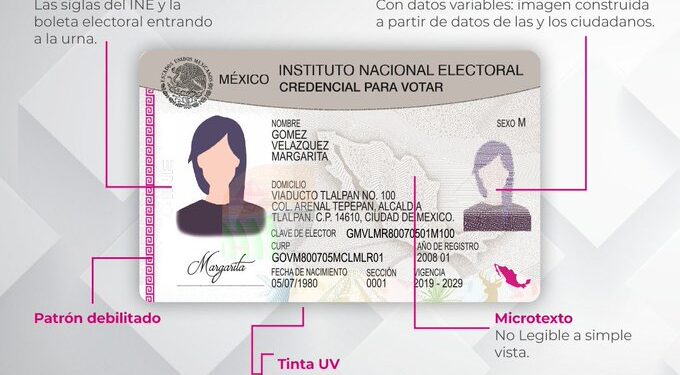 INE anuncia nueva credencial para votar con mayor seguridad y accesibilidad desde 2026