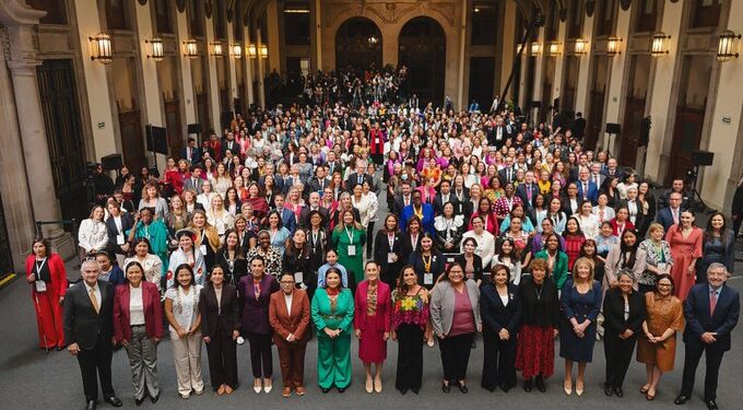 Sheinbaum inaugura la XVI Conferencia Regional sobre la Mujer y afirma: “Es tiempo de mujeres en el mundo”