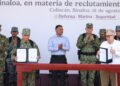 Refuerzan seguridad en Sinaloa con 100 patrullas nuevas y capacitación militar