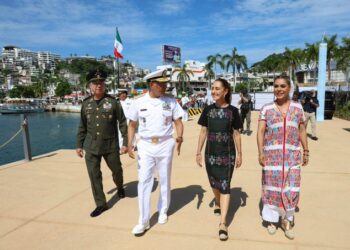 Sheinbaum inaugura el Marinabús en Acapulco; nuevo transporte marítimo busca reactivar turismo y economía