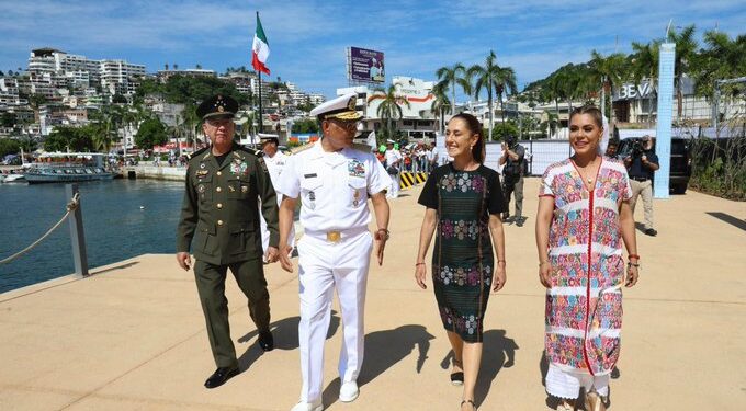 Sheinbaum inaugura el Marinabús en Acapulco; nuevo transporte marítimo busca reactivar turismo y economía