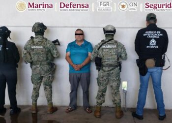 Capturan en Colima a “El Chalamán”, operador del CJNG y pariente de “El Mencho”