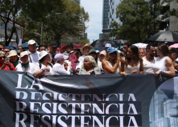 “La Resistencia” toma Reforma: miles exigen democracia y seguridad en CDMX