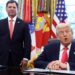 Trump afirma que México y Canadá acatan sus órdenes en seguridad fronteriza