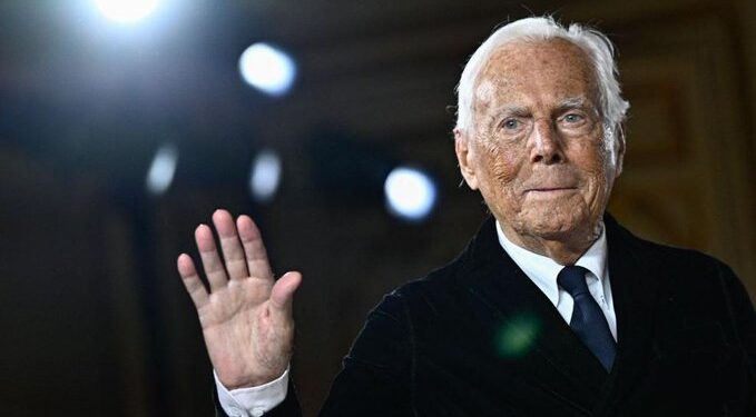 Muere Giorgio Armani, leyenda de la moda italiana y fundador de un imperio global