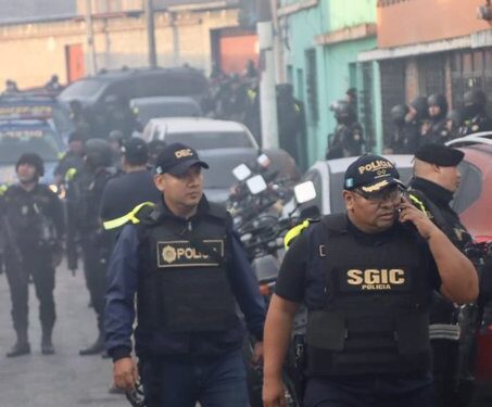 Capturan a 17 integrantes de la Mara Salvatrucha en Guatemala durante operativo contra extorsión