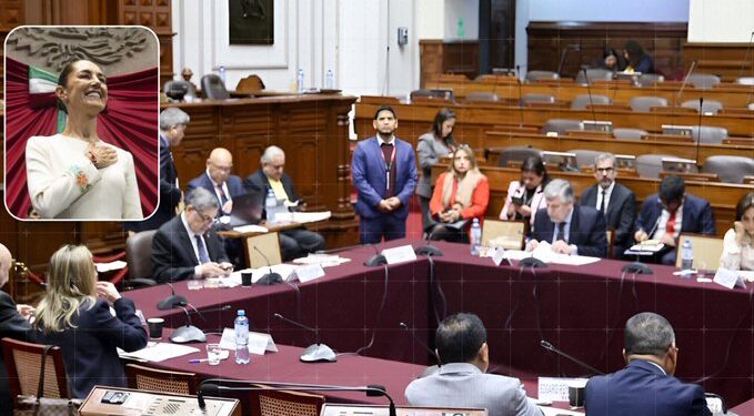 Sheinbaum, en el centro de la polémica: Congreso de Perú rechaza su apoyo a Pedro Castillo