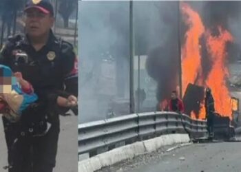 Jazlyn, nieta rescatada en La Concordia, será atendida en Shriners Texas: Michou y Mau