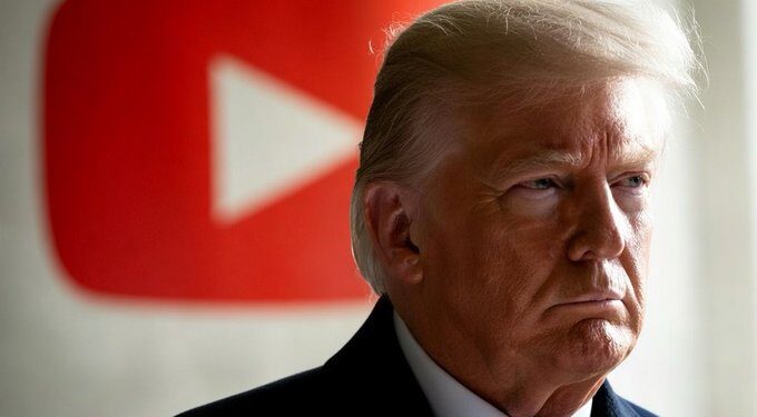 YouTube indemniza a Trump con 24.5 mdd por suspensión de su cuenta
