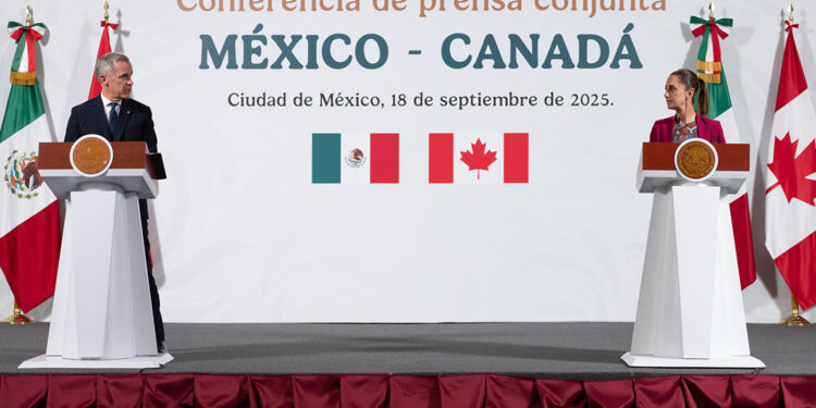 México y Canadá refuerzan su alianza con plan de acción previo a la revisión del T-MEC