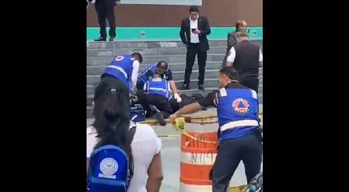 Abogado asesinado frente al Poder Judicial de la CDMX; el agresor fue detenido