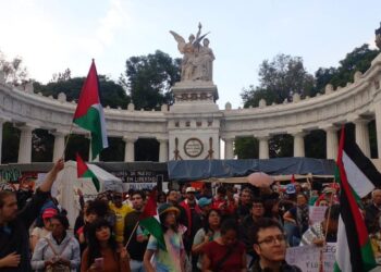 Bloqueos y disturbios en la CDMX por protestas pro Palestina
