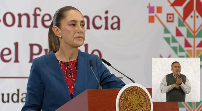 Sheinbaum reporta 78 fallecidos por lluvias y anuncia avances en trenes y recaudación