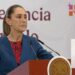 Sheinbaum reporta 78 fallecidos por lluvias y anuncia avances en trenes y recaudación