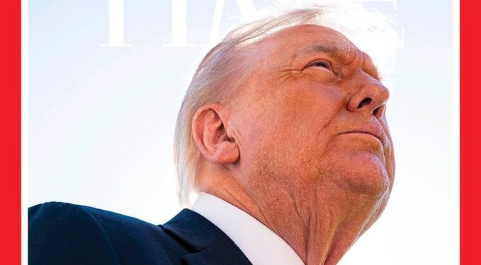 Trump arremete contra Time por su portada y asegura que le tomaron “la peor foto jamás hecha”