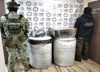 Desmantelan narcolaboratorio y aseguran explosivos en el norte del país durante la Operación Frontera Norte