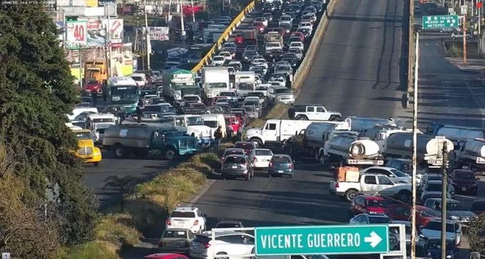 Piperos provocan caos en CDMX y Edomex tras operativo contra robo de agua