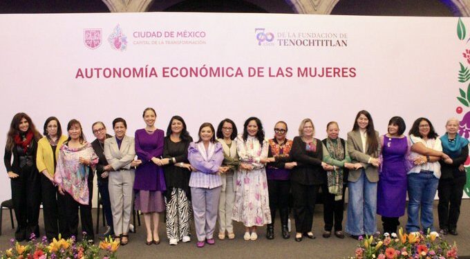 Clara Brugada presenta plan para impulsar la independencia económica de las mujeres y reforzar la lucha contra la violencia en CDMX
