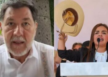 Noroña acusa a Grecia Quiroz de buscar gubernatura tras el asesinato de Carlos Manzo