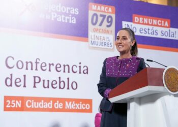 Sheinbaum enfoca la mañanera del 25N en medidas integrales contra la violencia hacia las mujeres