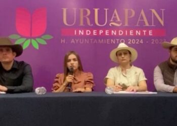Seguridad en Michoacán: Harfuch supervisa operativos y dialoga con alcaldesa de Uruapan