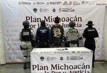 Autoridades reportan avances del Plan Michoacán con nuevos golpes a la delincuencia