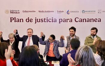 Acuerdo histórico destina más de 2 mil mdp para justicia social y ambiental en Cananea