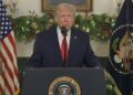 Mensaje de Trump desde la Casa Blanca: logros, promesas y un año de gobierno