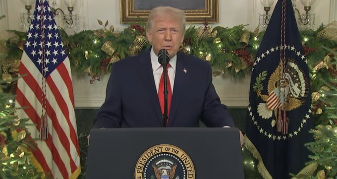 Mensaje de Trump desde la Casa Blanca: logros, promesas y un año de gobierno