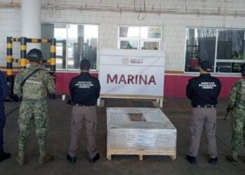 Marina decomisa en Veracruz 96 kilos de droga psicodélica destinada a exportación