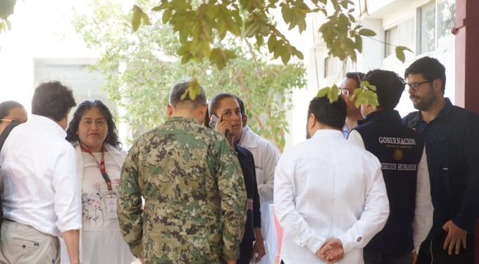 Sheinbaum garantiza respaldo económico y médico a víctimas del Tren Interoceánico