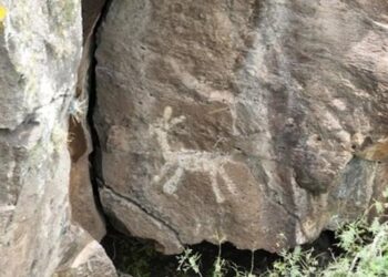 Hallan petrograbados milenarios durante obras del tren México–Querétaro