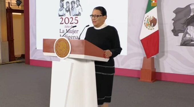 Rosa Icela Rodríguez presenta avances sociales y postura sobre la Ley de Aguas en la mañanera