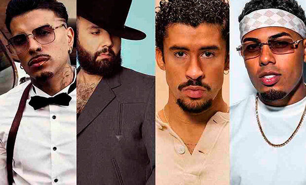 Bad Bunny, Carín León, Myke Towers y Rauw Alejandro dominan las nominaciones a Premio Lo Nuestro