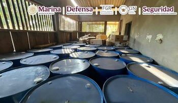 Desmantelan narcolaboratorio en Guerrero ligado a familiar de El Chapo