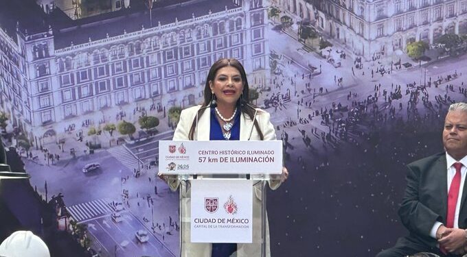 Iluminación del Centro Histórico alcanza 30% de avance y transformará 57 kilómetros de la zona patrimonial