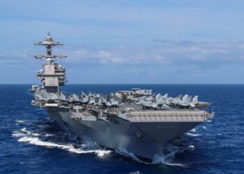 El USS Gerald Ford refuerza presencia militar de EU en el Mediterráneo en plena tensión con Irán