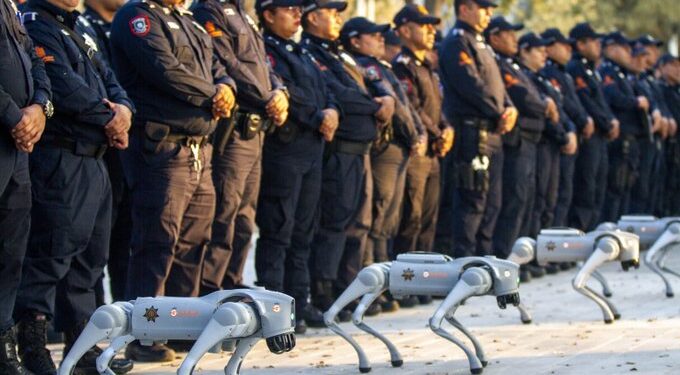 Monterrey desplegará perros robot para reforzar seguridad en el Gigante de Acero durante el Mundial 2026