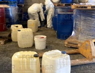 FGR elimina casi 19 toneladas y más de 78 mil litros de precursores químicos