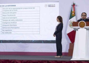 Sheinbaum ajusta reforma electoral antes de enviarla a Diputados