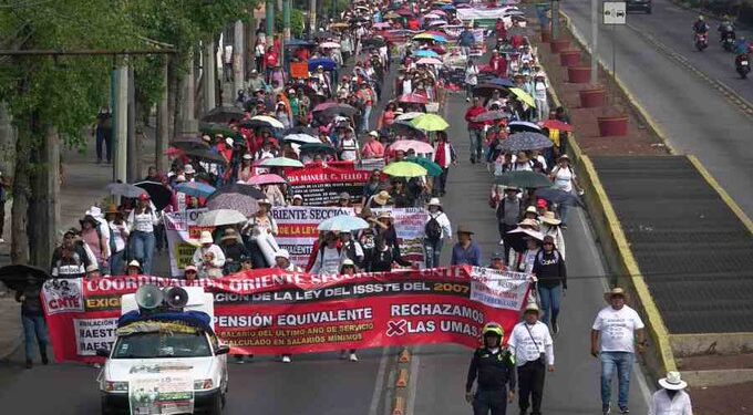 CNTE alista marcha en CDMX: rutas afectadas y paro nacional de 72 horas