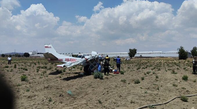 Cae avioneta en Puebla: mueren tres personas y una más resulta herida
