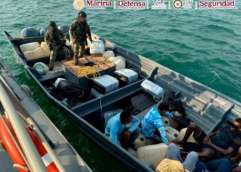 Golpe al narcotráfico en Chiapas: aseguran casi una tonelada de cocaína en altamar