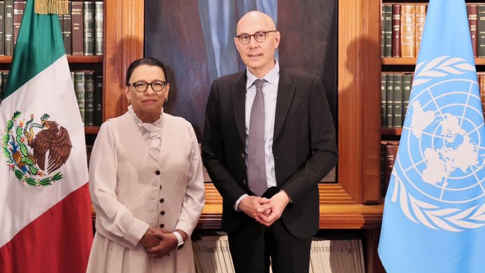 Gobierno de México y ONU refuerzan cooperación en derechos humanos
